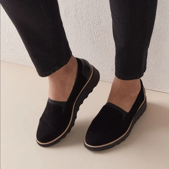 New Sharon Dolly Wide Wedge Casual Shoe - Clarks - Picture 15 of 16